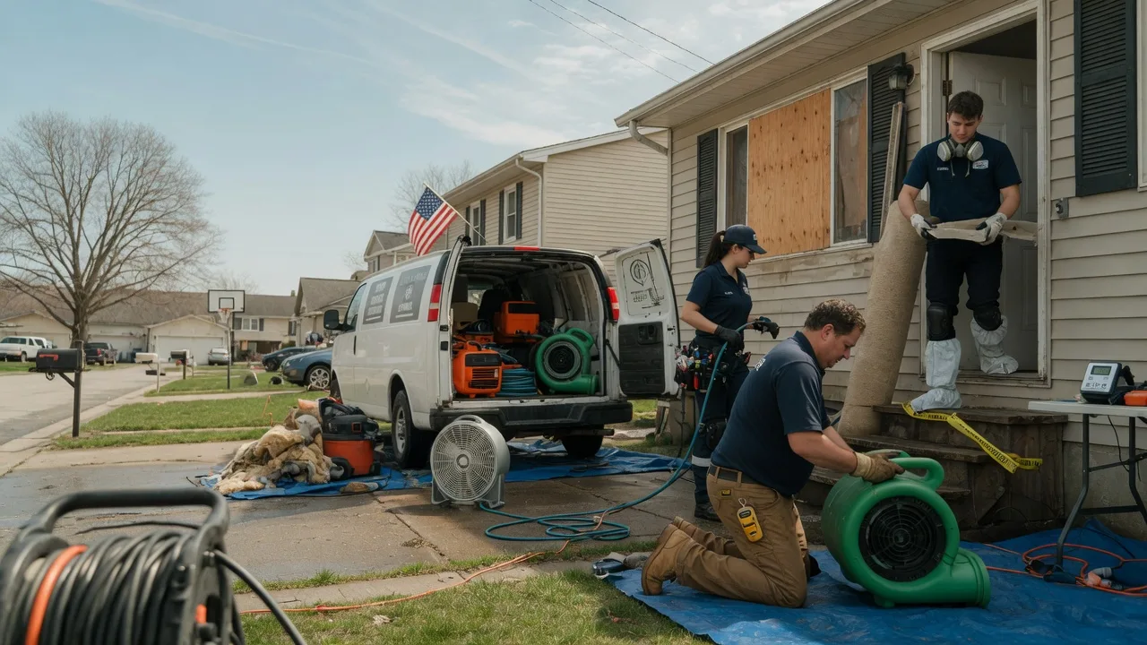Water Damage Restoration in Greensburg, KS near me